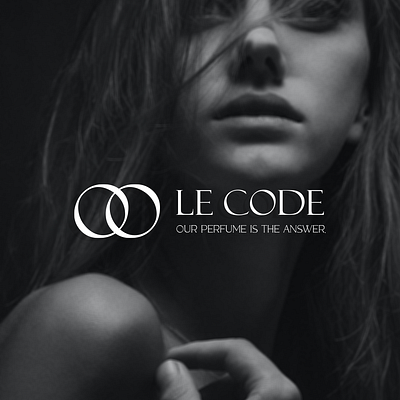 Le code perfume logo design. female perfume icon logo inspiration male perfume perfume perfume logo