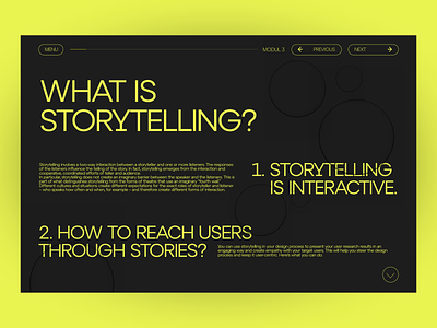 What is storytelling actually app branding design fonts illustration landing page modern storytelling text typography ui vector web