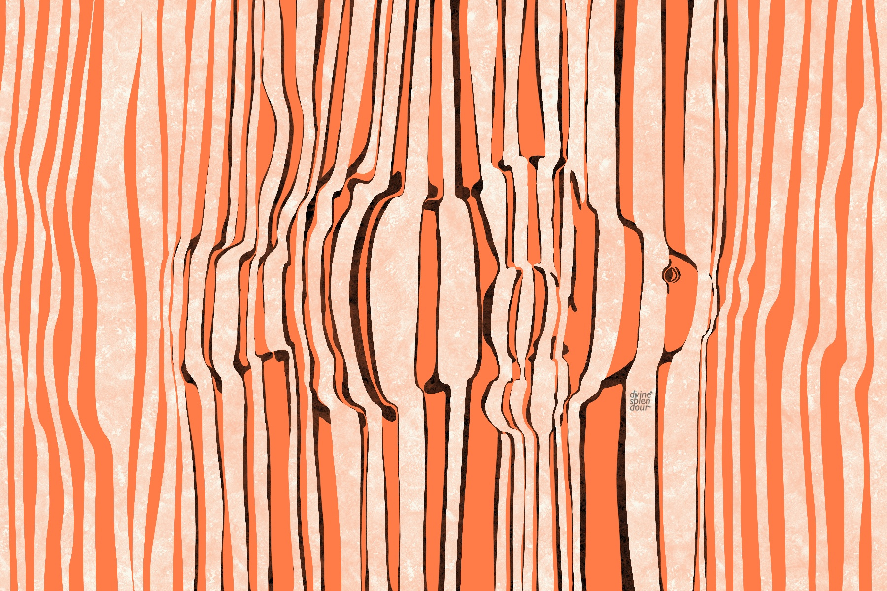 Everyday I'm clownin' art clown fish conceptual design fish graphic design illustration illustrator line art orange procreate woman illustrator