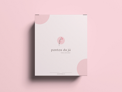 Visual identity - Pontos da Jú afeto affection bordado branch branding clothes croche crochet delicacy delicadeza design fashion graphic design logo minimalism pontos