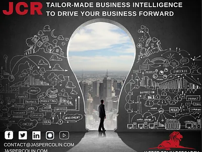 BI to Enhance Business Productivity branding graphic design