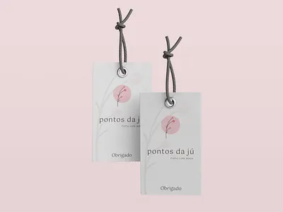 Visual identity - Pontos da Jú affection branch branding clothes crochet delicacy design fashion graphic design logo