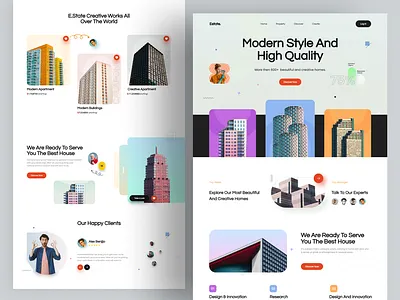 Real Estate Website Design