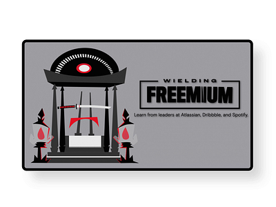 Wielding Freemium - Twitter Post - GIF 2d animation gif illustration