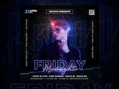 Night Club Party Flyer Template PSD artist club dj flyer flyer template ladies party night club summer template