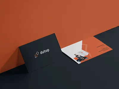 Visual identity - Dutop branding company delivery design fast graphic design industry logo visual identity