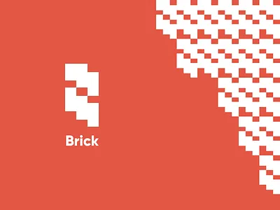 Brick branding logo