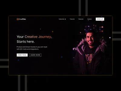 Another Product Landing Page - Daily UI #2 design graphic design minimal ui ux web design