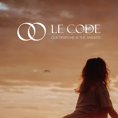 Le code perfume logo design. branding graphic design lecode lecode perfume logo perfume