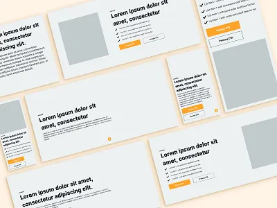 Wireframe Kits Sneak Peak 1 app app design interface pattern sneak peak ui ux web design wireframe xd