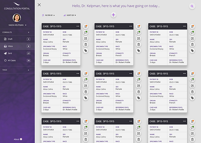 Medical • UI • UX application design health medical ui ux