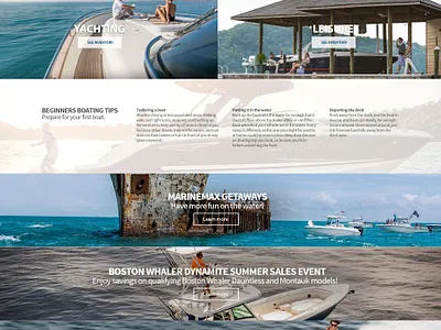 Application Design • Recreation • Saas application design boating design mobile design recreation ui ux web design