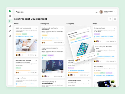 Renofax Kanban Board admin agile agile board android app board cms complaint management system dashboard design desktop graphic design kanban kanban board trello ui user experiecne user interface ux