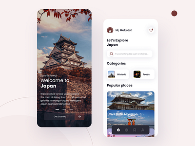 Travel Mobile App design graphic design mobile app mobile app design mobile ui travel app ui ui design ux ux design