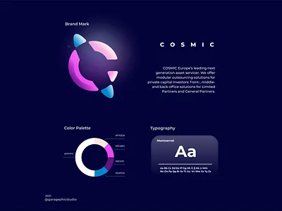 Cosmic brand branding design graphic illustration inspiration logo ui ux vector