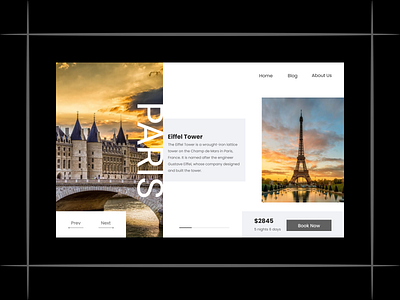 Travel Blog Concept design designer looking for job ui ui design ux design uxdesign