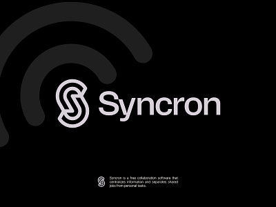 Syncron Logo Design app brandidentity collaboration design lettermark logo logodesign management mark minimal modern monogram msp s sletter symbol sync team