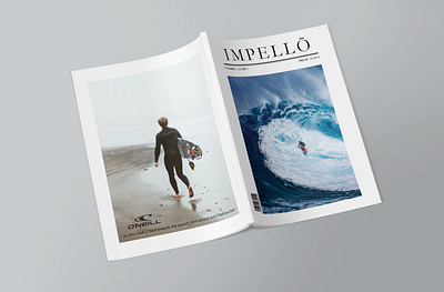 IMPELLO magazine design graphic design magazine printdesign schoolproject