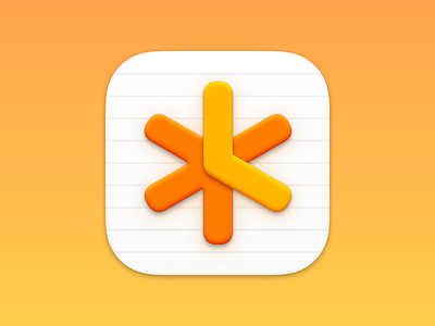 NotePlan macOS App Icon app icon icon logo mac icon macos macos icon sketch.app