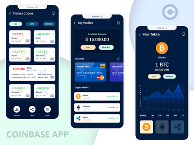 Coinbase App Redesign coinbase app redesign