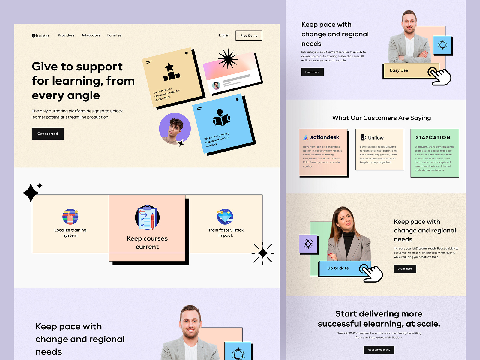 Twinkle - Online Education Web Exploration 🔥🔥 by Twinkle on Dribbble