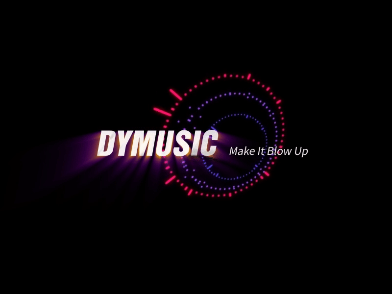 Music Cover animation design gif logo motion music web