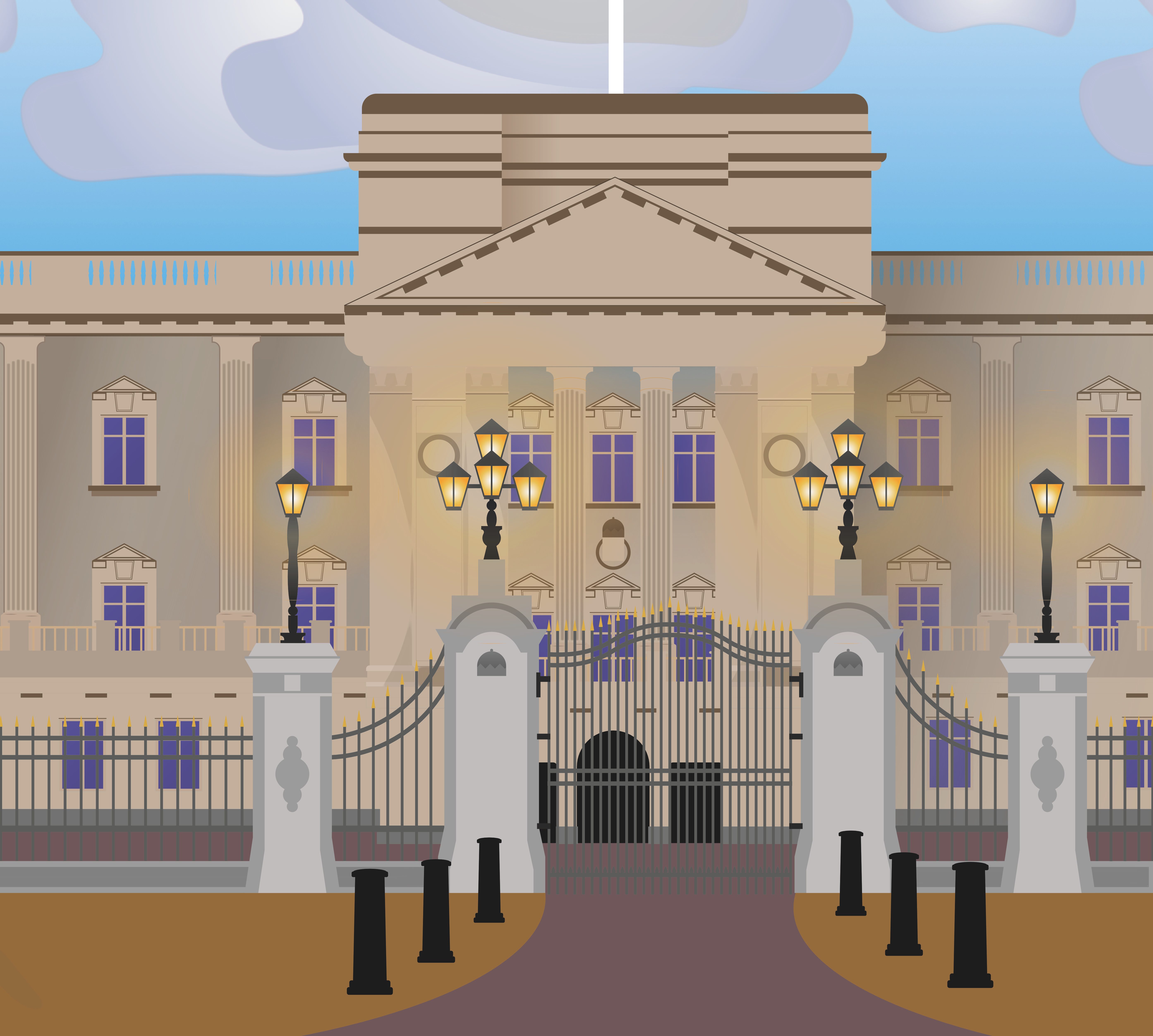 London artist artwork branding city design digital experience graphic design illustration landscape logo london ui vector