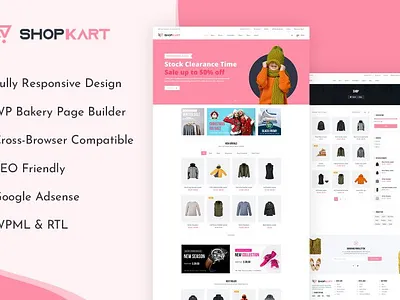 ShopKart - E-Commerce WordPress Theme business cartthemes corporate ecart ecommerce online shop online store shopcart woocommerce