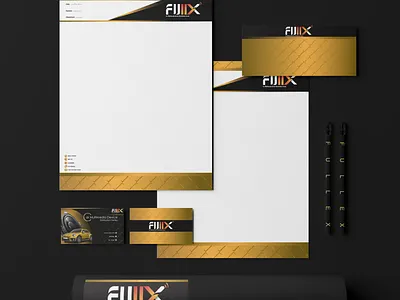 Official Paper brand identity branding business card design envelope graphic design icon legal paper logo official paper official set typography vector