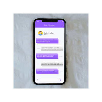 Daily UI #013 - Direct Messaging