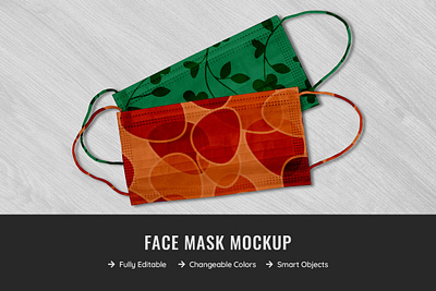 Face Mask Mockup covid19