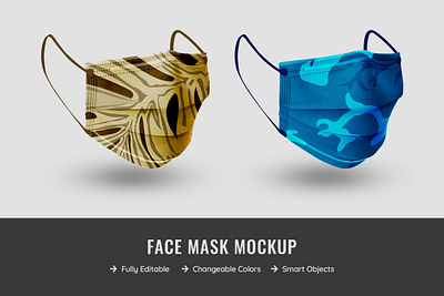 Face Mask Mockup brand