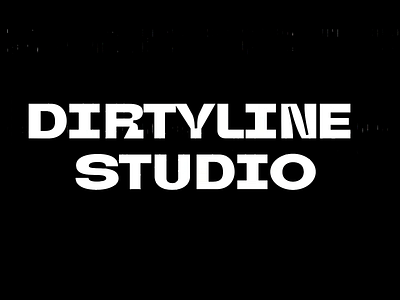 DIRTYLINE STUDIO - Type and Graphic Design Studio branding graphic design logo minimal motion graphics type type design typography ui web design website