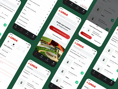 Unia Machines ui uidesign uxdesign website design