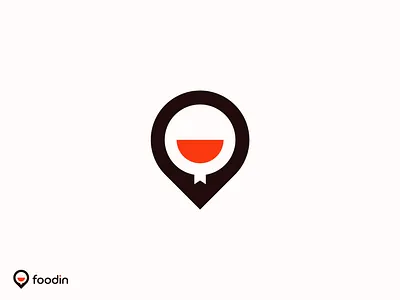 Foodin Logo Design Concept abstract app icon brand branding creative icon creative logo delivery app food delivery food logo icon illustration logo logo design logotype minimalist modern logo modern mark simple logo ui unique logo