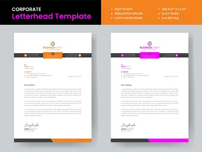 Letterhead Template word