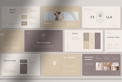 Cilla - Minimalist Multipurpose Template clean colorful company corporate google slides keynote modern multipurpose multipurpose template photography pitch deck portfolio powerpoint presentation studio template unique web design web development website