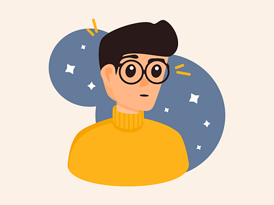 Avatar | Weekly Warmup No. 75 avatar design illustration me minimal simple