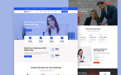 Benzin – Business Consulting HTML5 Template bootstrap theme design front end design uxui web design