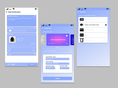 Credit card checkout dailyui day2ui