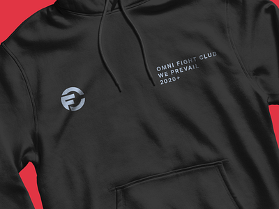 Omni Fight Club - We Prevail Hoodie brand design brand identity branding design graphic design illustration website