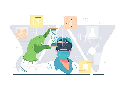 Breakthrough ideas background branding business cartoon character design graphic design idea illustration logo medecine person ui vector