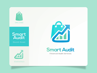 Logo Design : Smart Audit | Financial Company avocado blue branding check company company logo data design finance financial free logo graphic design green income logo navy pay logo store