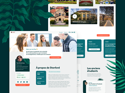 Magma - Sharing page clean design education green illustration interface landing minimal plant saas ui web website