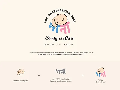 Nana Identity Design brand identity graphic design branding clothing concept design graphic design illustration logo logo design modern logo typography ui vector