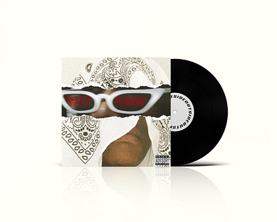 Moahi - Outside cover art 3d artist branding cover art design digital art graphic design illustration illustrator indie mock up music photoshop poster print print design typography vector