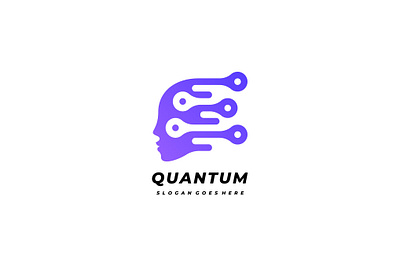 Human Technology Logo 3d 3d letter abstract animation branding concept creative design graphic design human illustration logo logo mockup mockup motion graphics technology ui vector