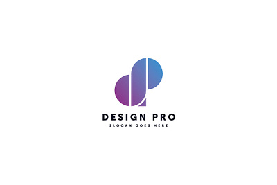 Design Pro Logo Template 3d 3d letter abstract animation branding concept creative design design pro graphic design illustration logo motion graphics ui vector