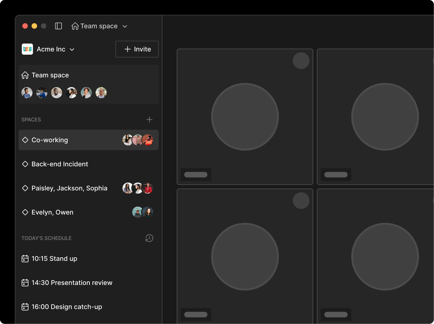 SideBar - Riff components dark theme product design sidebar ui ux