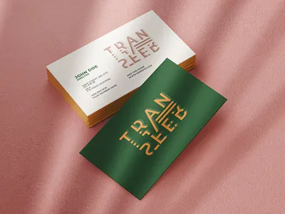 Simple Minimal Business Card Mock-Up 3d 3d text 80s animation branding business card business card mockup design designposter graphic design illustration logo logo text minimal motion graphics simple ui